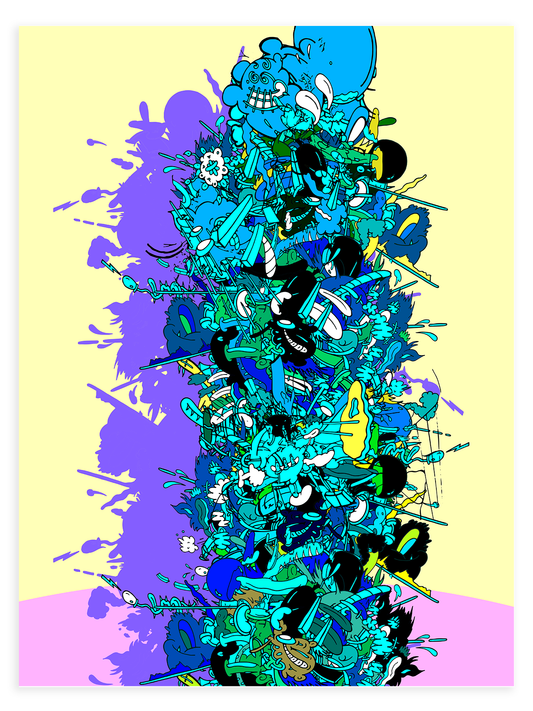 Stephen Tompkins X NTWRK "Totem" print release!